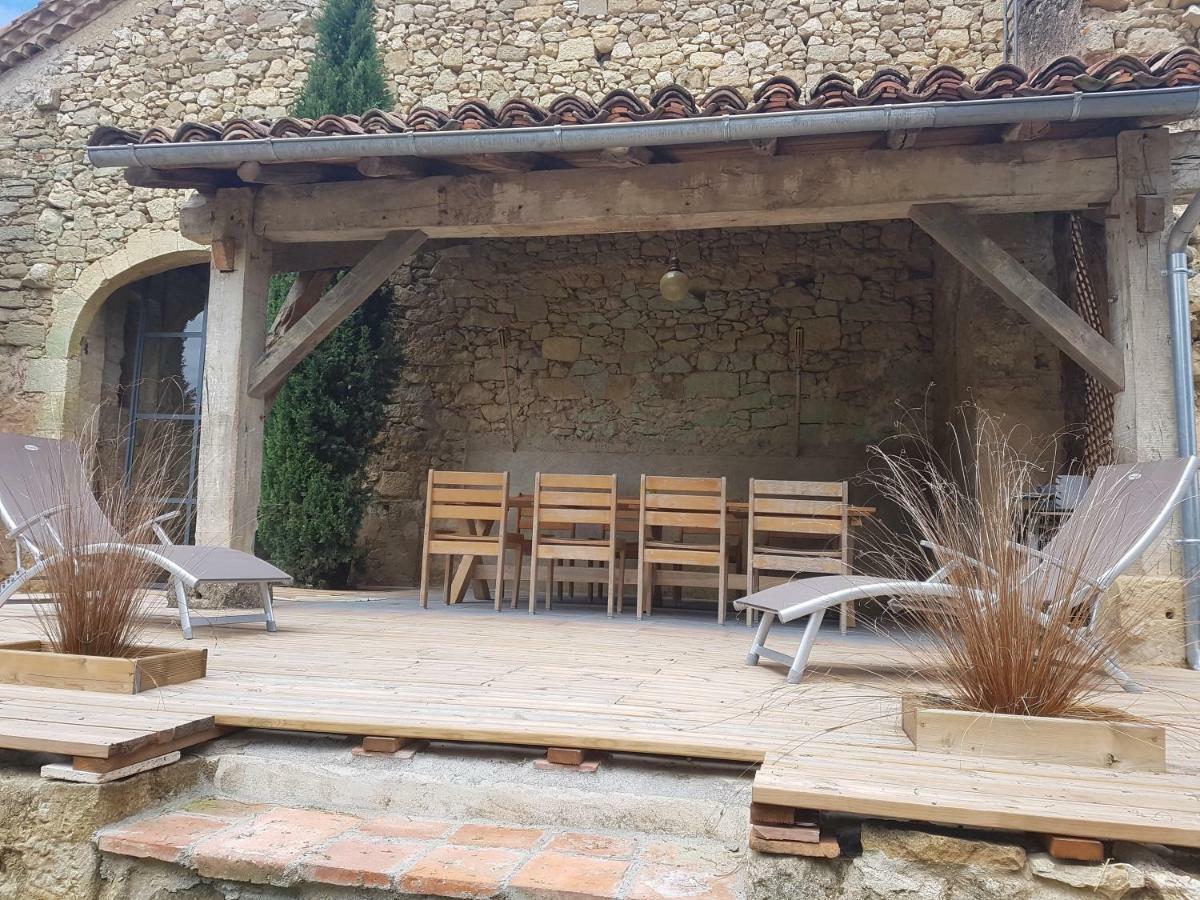 Gite De La Commanderie Villa Castéra-Verduzan Buitenkant foto