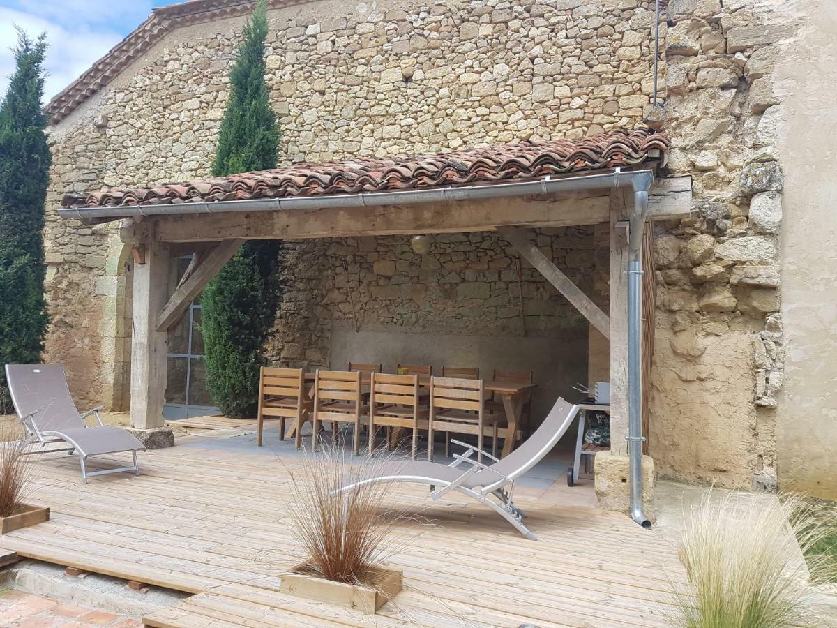 Gite De La Commanderie Villa Castéra-Verduzan Buitenkant foto